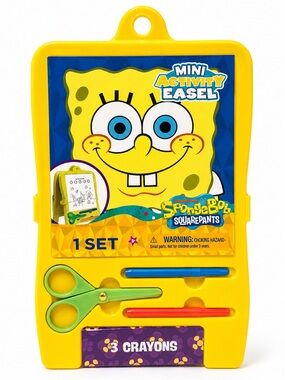 SpongeBob SquarePants Mini Activity Easel Art Set Nickelodeon NWT